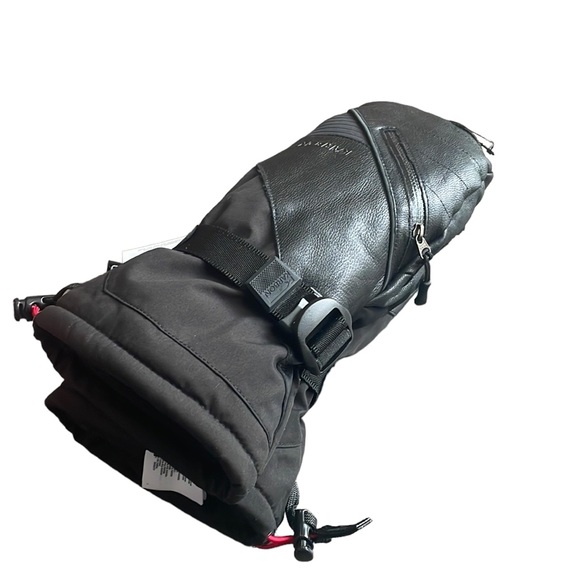 Karbon - Unisex Leather Ski Mitts - Picture 9 of 9